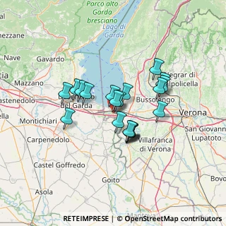 Mappa Via Michelangelo, 37019 Peschiera del Garda VR, Italia (10.002)