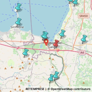 Mappa Via Forte Laghetto, 37019 Peschiera del Garda VR, Italia (5.39333)