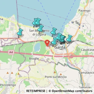 Mappa Via Forte Laghetto, 37019 Peschiera del Garda VR, Italia (1.50455)