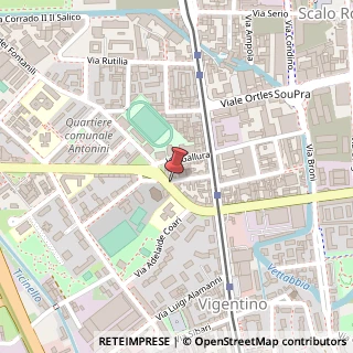 Mappa Via Antonio Pasinetti, 12, 20141 Milano, Milano (Lombardia)