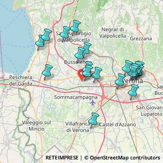 Mappa Via Dell'ndustria, 37060 Sona VR, Italia (8.28)