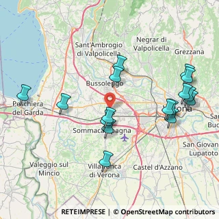Mappa Via Dell'ndustria, 37060 Sona VR, Italia (8.7075)