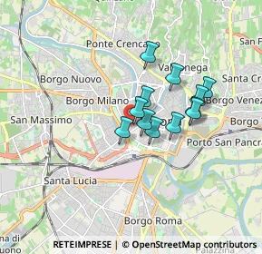 Mappa Via Quirico Filopanti, 37123 Verona VR, Italia (1.20333)