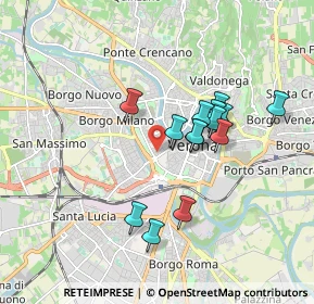 Mappa Via Quirico Filopanti, 37123 Verona VR, Italia (1.49214)