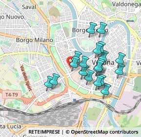 Mappa Via Quirico Filopanti, 37123 Verona VR, Italia (0.7845)