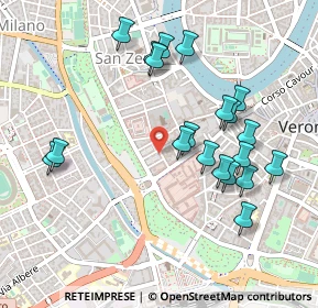 Mappa Via Quirico Filopanti, 37123 Verona VR, Italia (0.487)