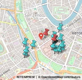 Mappa Via Quirico Filopanti, 37123 Verona VR, Italia (0.397)