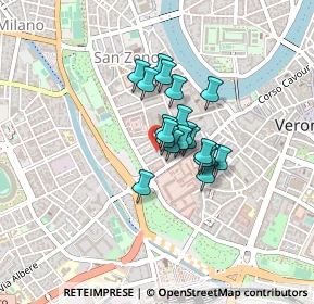 Mappa Via Quirico Filopanti, 37123 Verona VR, Italia (0.245)