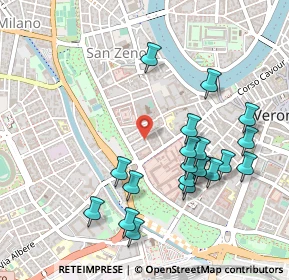 Mappa Via Quirico Filopanti, 37123 Verona VR, Italia (0.5115)