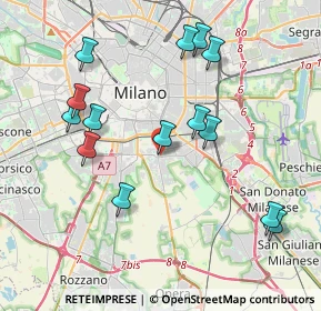 Mappa Via Pizzi Gian Francesco, 20141 Milano MI, Italia (4.08929)