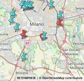 Mappa Via Pizzi Gian Francesco, 20141 Milano MI, Italia (5.275)