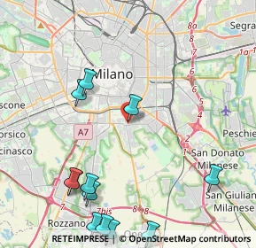 Mappa Via Pizzi Gian Francesco, 20141 Milano MI, Italia (5.4375)