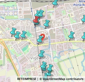 Mappa Via Pizzi Gian Francesco, 20141 Milano MI, Italia (0.607)