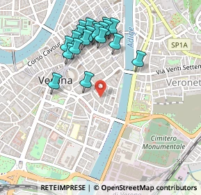 Mappa Via Tito Speri, 37121 Verona VR, Italia (0.488)