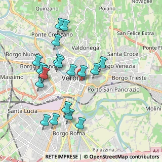 Mappa Via Dietro Filippini, 37121 Verona VR, Italia (1.98842)
