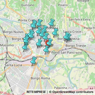 Mappa Via Tito Speri, 37121 Verona VR, Italia (1.509)