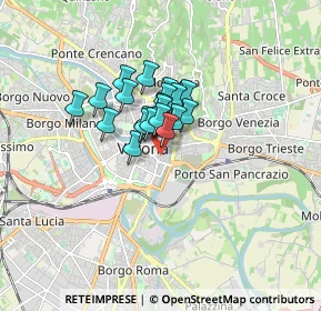 Mappa Via Tito Speri, 37121 Verona VR, Italia (0.982)