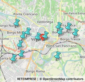 Mappa Via Tito Speri, 37121 Verona VR, Italia (1.99308)