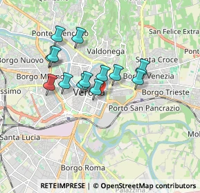 Mappa Via Tito Speri, 37121 Verona VR, Italia (1.41923)