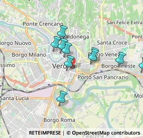 Mappa Via Tito Speri, 37121 Verona VR, Italia (1.79545)