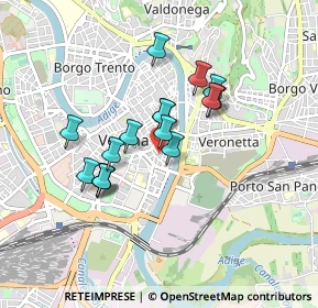 Mappa Via Dietro Filippini, 37121 Verona VR, Italia (0.68375)