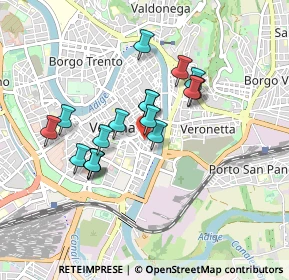 Mappa Via Dietro Filippini, 37121 Verona VR, Italia (0.72176)
