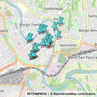 Mappa Via Dietro Filippini, 37121 Verona VR, Italia (0.6295)