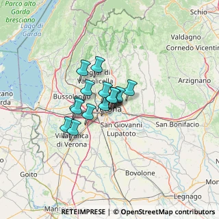 Mappa Via Tito Speri, 37121 Verona VR, Italia (7.47667)