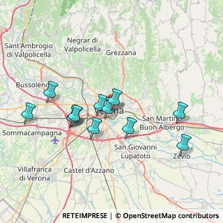 Mappa Via Dietro Pallone, 37121 Verona VR, Italia (6.7225)