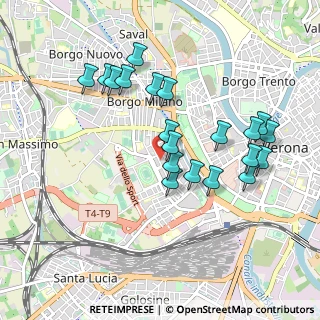 Mappa Via Cristofoli, 37138 Verona VR, Italia (0.8995)