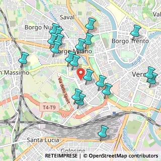 Mappa Via Cristofoli, 37138 Verona VR, Italia (1.05)