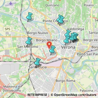 Mappa Via Cristofoli, 37138 Verona VR, Italia (1.96923)