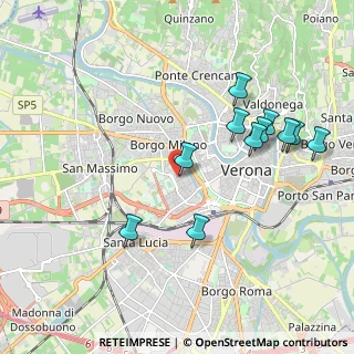 Mappa Via Cristofoli, 37138 Verona VR, Italia (2.03636)