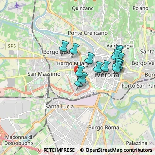 Mappa Via Cristofoli, 37138 Verona VR, Italia (1.49933)