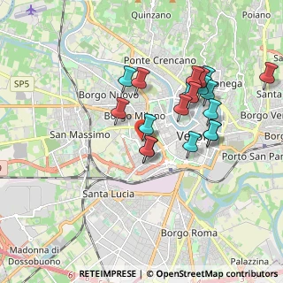Mappa Via Cristofoli, 37138 Verona VR, Italia (1.55526)
