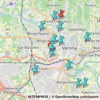 Mappa Via Cristofoli, 37138 Verona VR, Italia (2.09923)