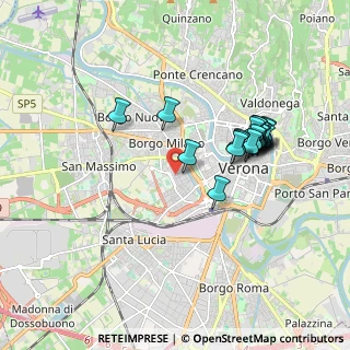 Mappa Via Cristofoli, 37138 Verona VR, Italia (1.7105)