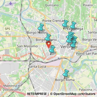Mappa Via Cristofoli, 37138 Verona VR, Italia (1.82636)