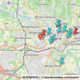 Mappa Via Cristofoli, 37138 Verona VR, Italia (2.16)
