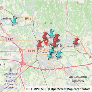Mappa Via Cristofoli, 37138 Verona VR, Italia (2.68364)