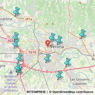 Mappa Via Cristofoli, 37138 Verona VR, Italia (5.33083)