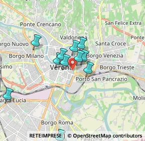 Mappa Via Filippini, 37121 Verona VR, Italia (1.46)