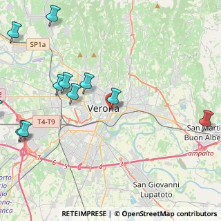 Mappa Via Filippini, 37121 Verona VR, Italia (5.71182)