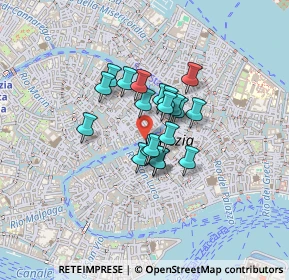 Mappa Calle del Paradiso, 30125 Venezia VE, Italia (0.2625)