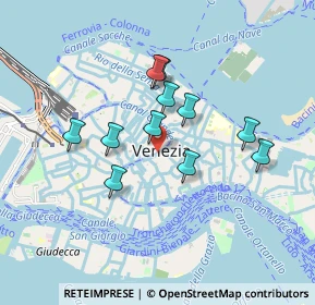 Mappa Calle del Paradiso, 30125 Venezia VE, Italia (0.72182)