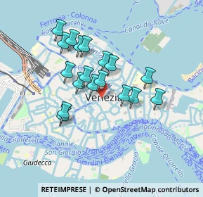 Mappa Calle del Paradiso, 30125 Venezia VE, Italia (0.72389)