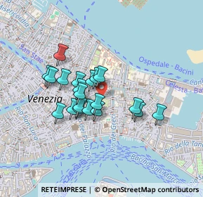 Mappa Fondamenta S. Severo, 30122 Venezia VE, Italia (0.331)