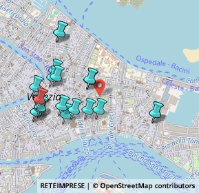 Mappa Fondamenta S. Severo, 30122 Venezia VE, Italia (0.494)