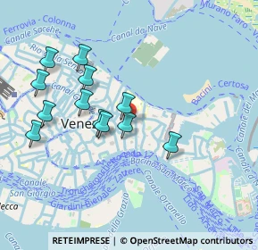 Mappa Fondamenta S. Severo, 30122 Venezia VE, Italia (0.88917)