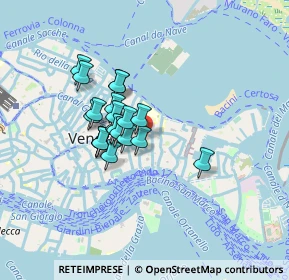 Mappa Fondamenta S. Severo, 30122 Venezia VE, Italia (0.6035)